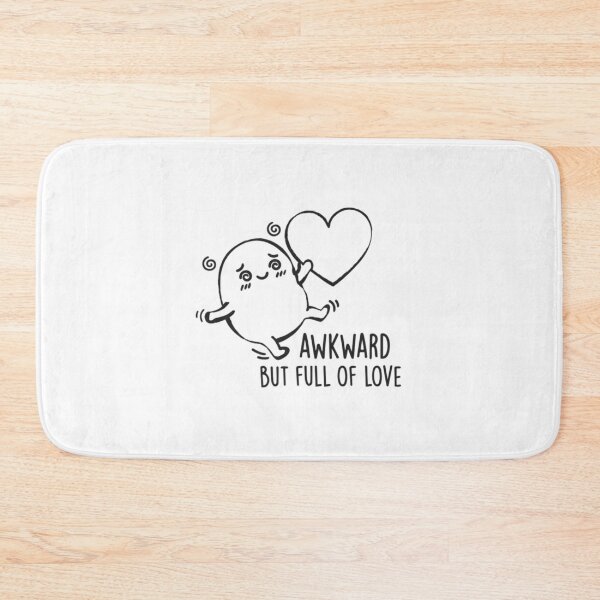 Item preview, Awkward But Full Of Love Clumsy Romantic Doodle designed and sold by NoteworApparel.