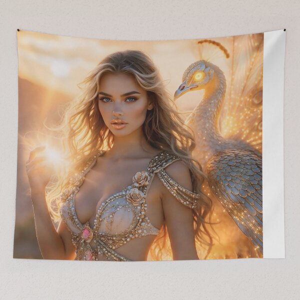 Item preview, Queen of Beauty - Elemental Queens of 2026 designed and sold by SunsetAngelsAI.