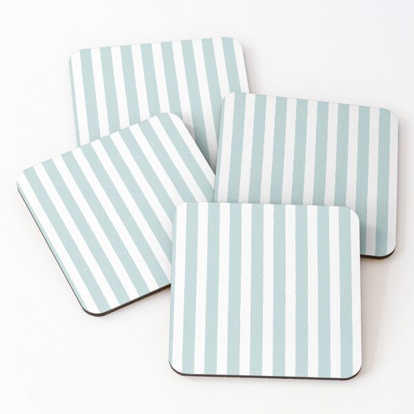Item preview, Sage Green Vertical Stripe Pattern designed and sold by Razan Design Studio.