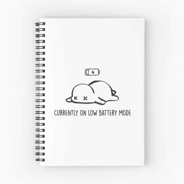 Item preview, Currently On Low Battery Mode Funny Tired Faceplan designed and sold by NoteworApparel.
