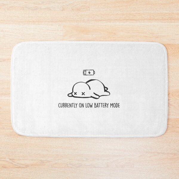 Item preview, Currently On Low Battery Mode Funny Tired Faceplan designed and sold by NoteworApparel.