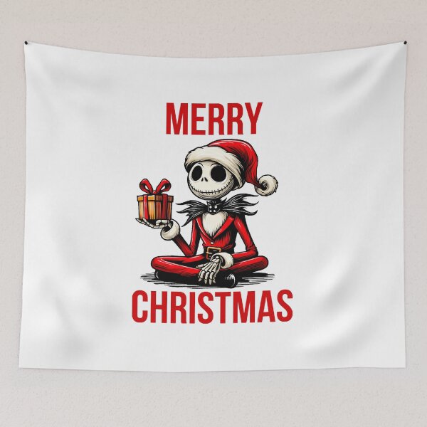 Item preview, Nightmare Before Christmas Jack Skellington Santa  designed and sold by AliHeinze.