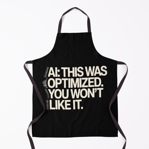 Item preview, AI Optimized You Won't Like It Funny Tech Sarcasm Art designed and sold by SplashTastic.