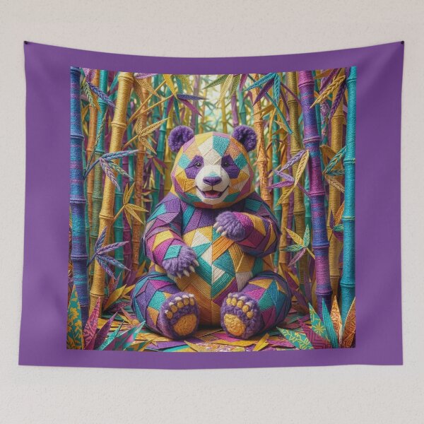 Item preview, Yarn Panda in Yarn and Paper Bamboo Grove designed and sold by Tridentulus.