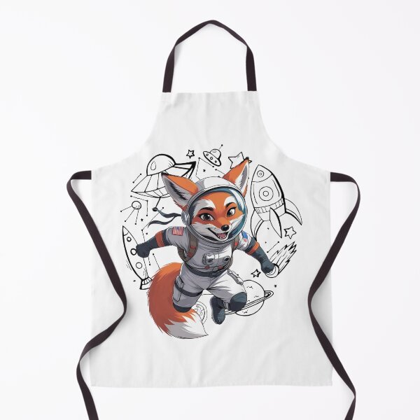 Item preview, Astronaut Fox Ready for Launch designed and sold by yuki-hana.