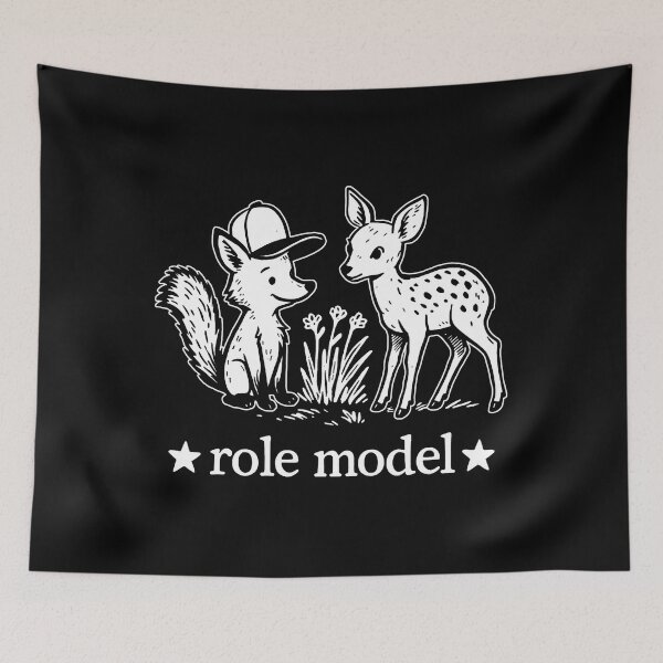 Item preview, Role Model Funny Retro Deer Lovers Meme Deer  designed and sold by Thebluess553.