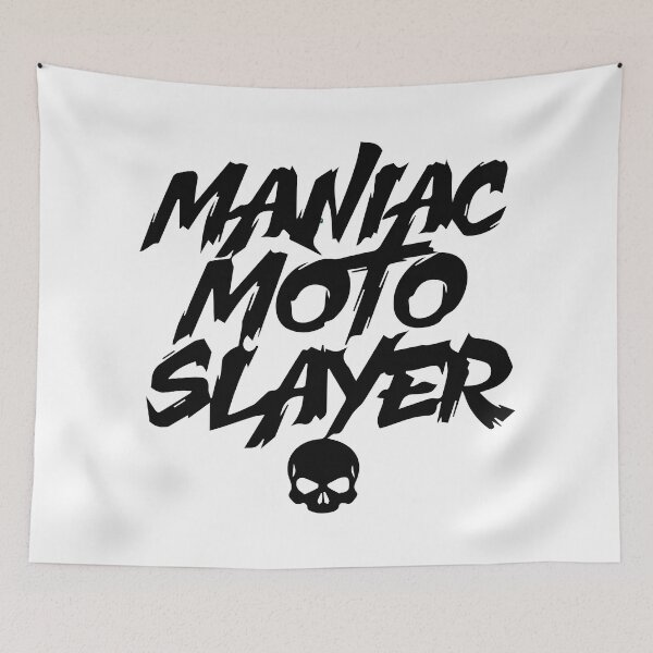 Item preview, manic moto slayer designed and sold by Barlystudios.