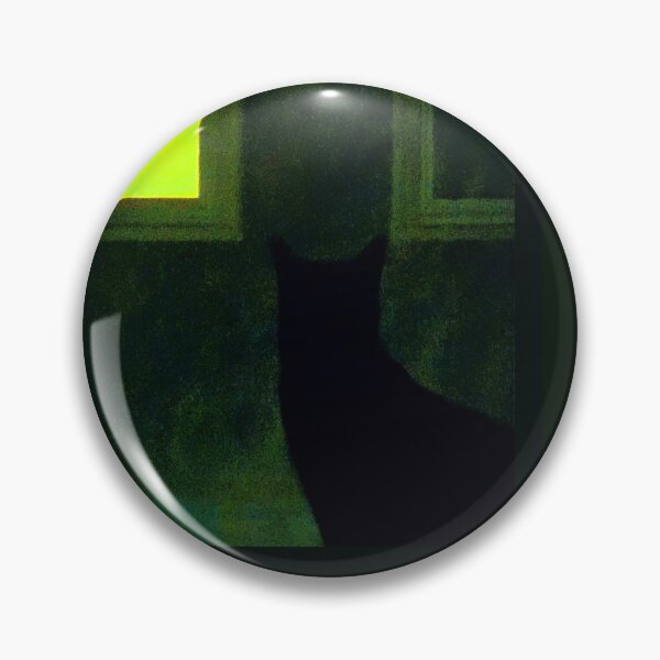 Item preview, Low Res Eery Green Cat Scene designed and sold by Bearmoth Arts.