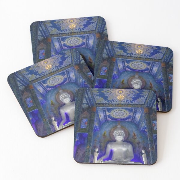 Item preview, Buddha statue in Wat Rong Suea Ten designed and sold by pietrofoto.