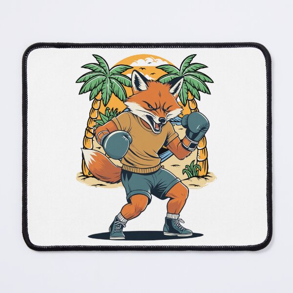Item preview, Boxing Fox Tropical Fighter designed and sold by yuki-hana.