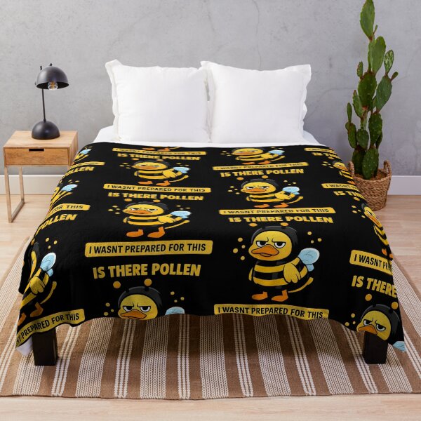 Item preview, Is There Pollen I Wasnt Prepared For This Funny Bee Duck Design designed and sold by TeeTimeTreasure.