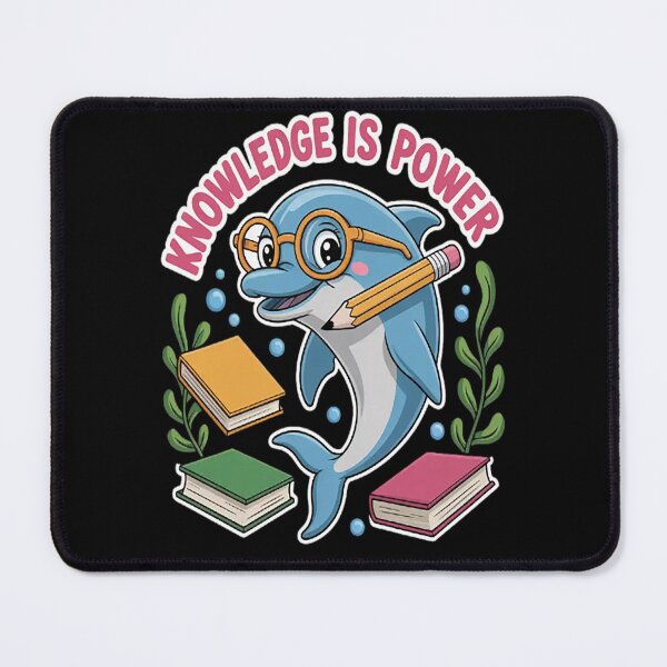 Item preview, Swim Through Knowledge Is Power Bookish Wisdom designed and sold by StuffNestie.