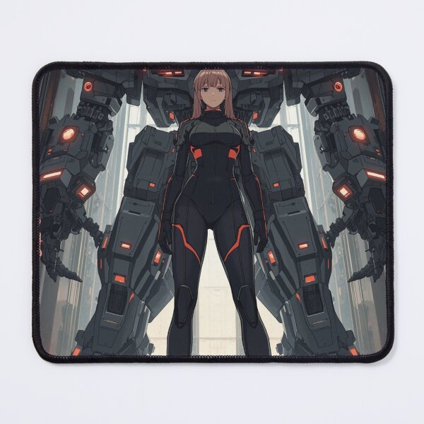 Item preview, Mech Commander Anime Pilot Before a Colossal War Machine designed and sold by Element Horizon Studio.