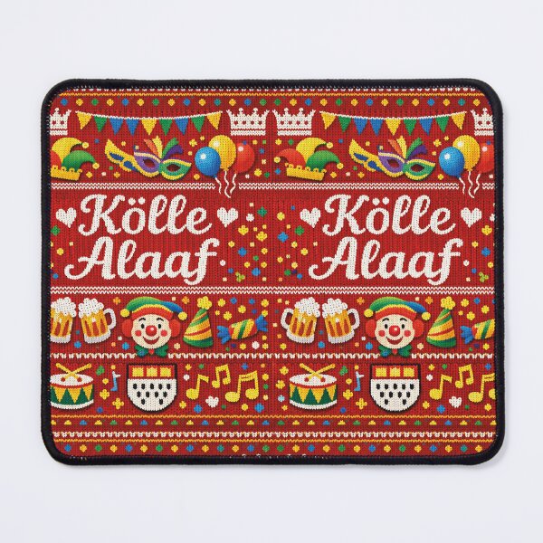 Item preview, Cologne Alaaf Carnival Ugly Sweater Design designed and sold by Mauswohn.