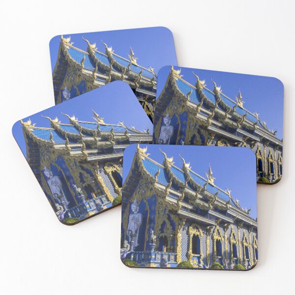 Item preview, The blue temple of Wat Rong Suea Ten designed and sold by pietrofoto.