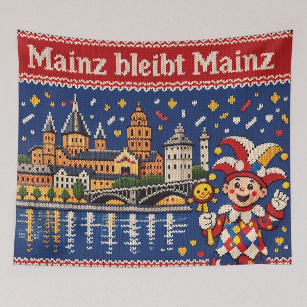 Item preview, Mainz remains Mainz Carnival Ugly Sweater Design designed and sold by Mauswohn.
