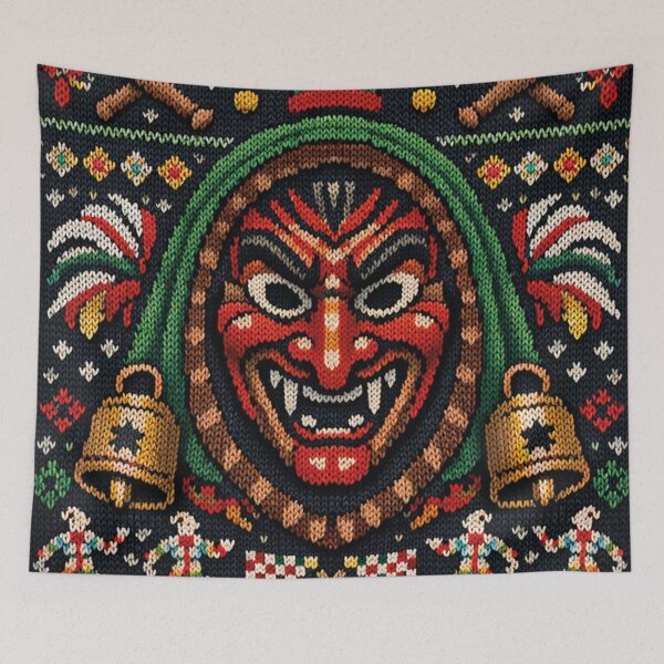 Item preview, Traditional Carnival Witch Ugly Sweater Style designed and sold by Mauswohn.