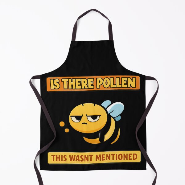 Item preview, Is There Pollen This Wasnt Mentioned Funny Bee Duck Design designed and sold by TeeTimeTreasure.