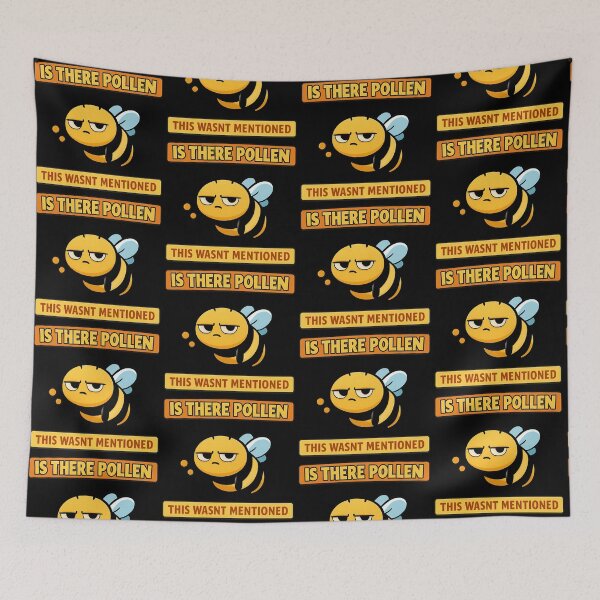 Item preview, Is There Pollen This Wasnt Mentioned Funny Bee Duck Design designed and sold by TeeTimeTreasure.