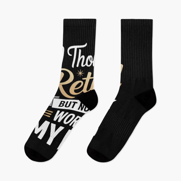 Item preview, I Thought I Retired But Now I Just Work For My Dog designed and sold by AmandasHastie.