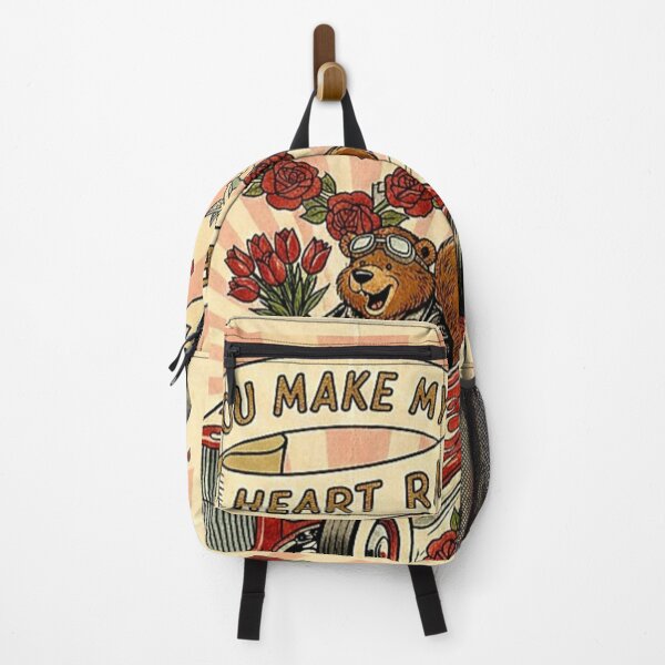 Item preview, You Make My Heart Race: Retro Hot Rod Valentine designed and sold by Art's Diner.