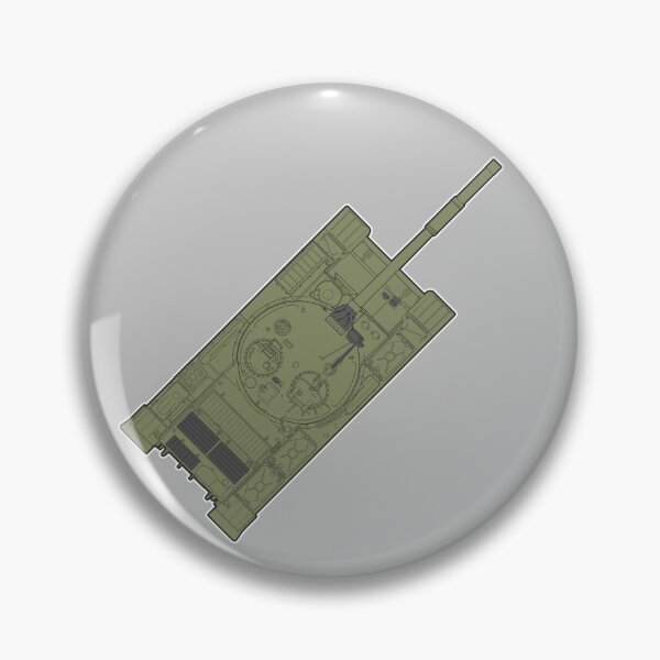 Item preview, The last serial medium tank of the USSR T-62 top view designed and sold by FAawRay.
