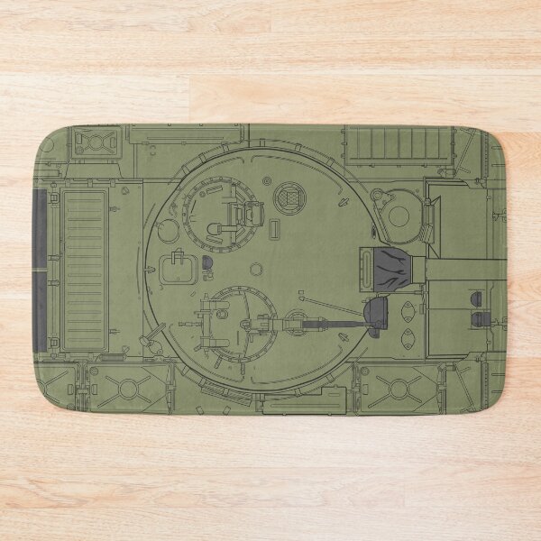 Item preview, The last serial medium tank of the USSR T-62 top view designed and sold by FAawRay.