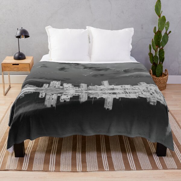 Item preview, Auckland skyline with Sky Tower, black and white designed and sold by Mauswohn.