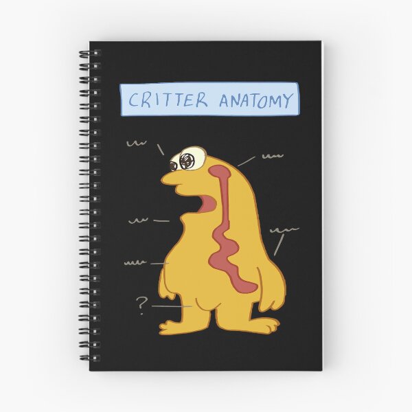Item preview, Critter Anatomy Smiling Friends Glep  designed and sold by juchishiq.