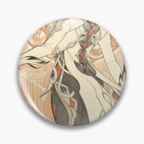 Item preview, Crimson Moon Saint - Arlecchino Retro Poster designed and sold by iwzzuel.