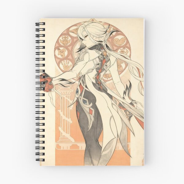Item preview, Crimson Moon Saint - Arlecchino Retro Poster designed and sold by iwzzuel.