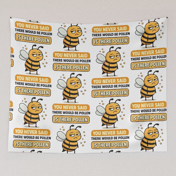 Item preview, Is There Pollen You Never Said Funny Bee Duck Design designed and sold by TeeTimeTreasure.