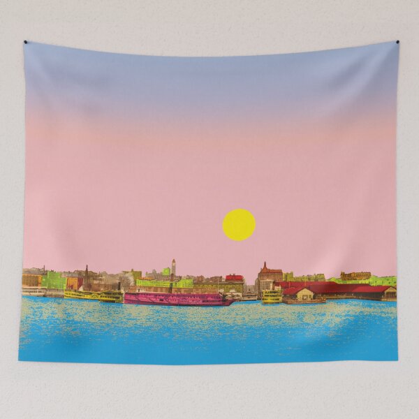 Item preview, Vintage Toronto Skyline Colored Photography Art designed and sold by Mauswohn.