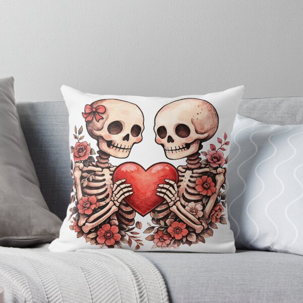 Item preview, Skeleton Love Valentine Art designed and sold by LoveLaxmi Arts.