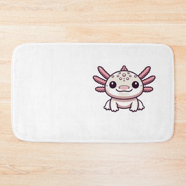 Item preview, Smiling Axolotl Big Eyes Pink designed and sold by Combat Skies.