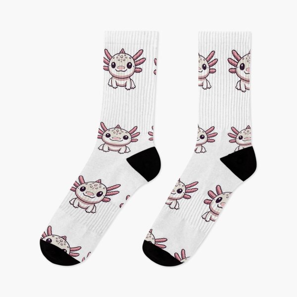 Item preview, Smiling Axolotl Big Eyes Pink designed and sold by Combat Skies.