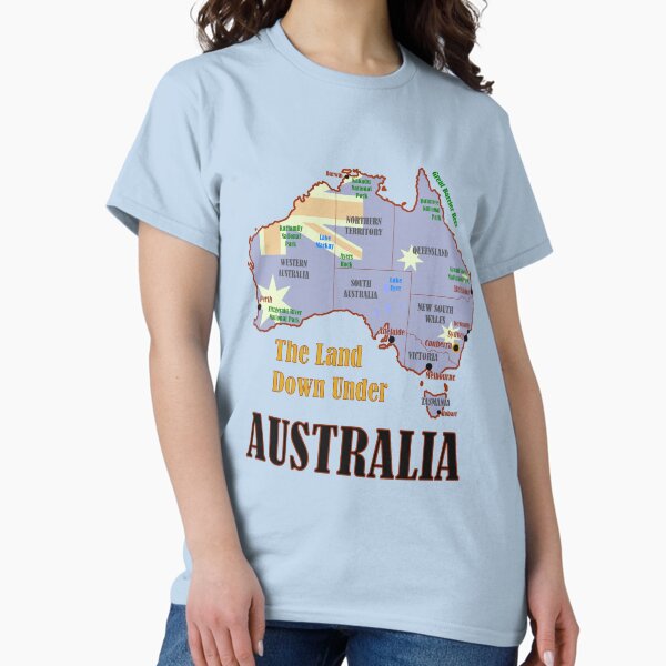 Item preview, Australia Map + Flag designed and sold by Beery.