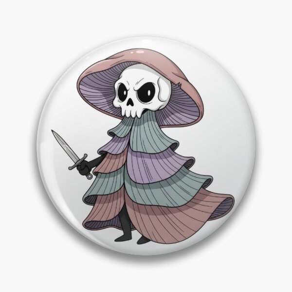 Item preview, Mushroom Skull Assassin Illustration designed and sold by aaljone007.