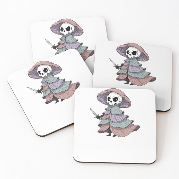 Item preview, Mushroom Skull Assassin Illustration designed and sold by aaljone007.