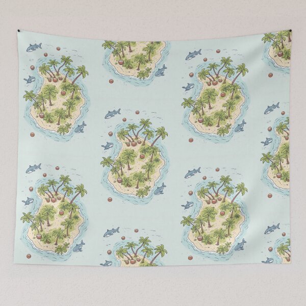 Item preview, An island with hidden dangers. designed and sold by Whose-sweat.