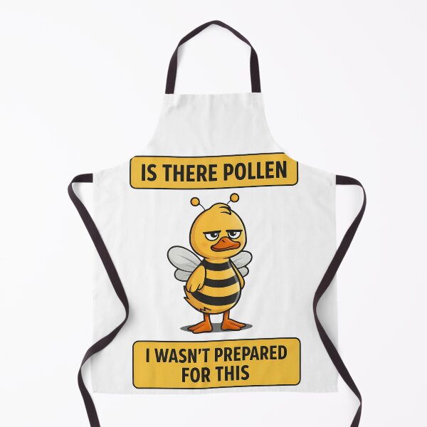 Item preview, Is There Pollen I Wasnt Prepared For This Funny Bee Duck Design designed and sold by TeeTimeTreasure.