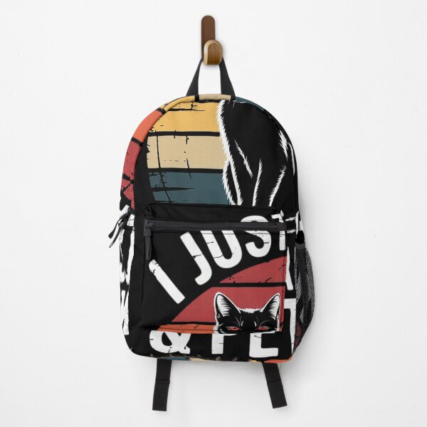 Item preview, I Just Want To Read Books And Pet Cats Cat designed and sold by Dakarothill.
