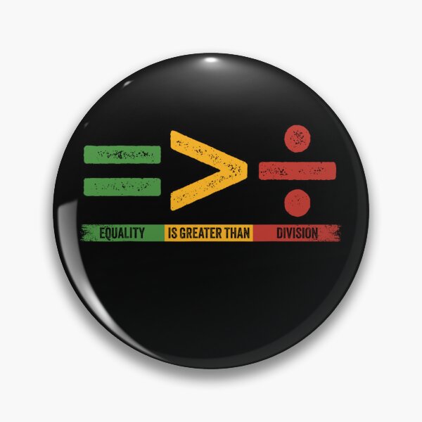 Item preview, Equality Is Greater Than Division designed and sold by MichaelRodgers3.