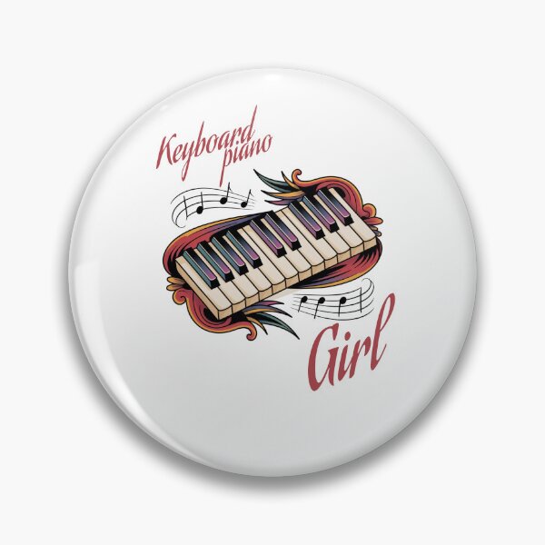Artikelvorschau, Keyboard-Piano-Mädchen entworfen und verkauft von Chris-graphics-art.