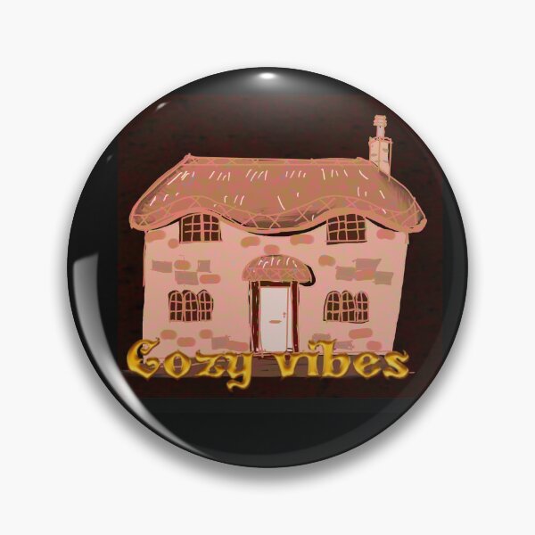 Item preview, cozy vibes sepia cottage bookish cottage core thatched roof designed and sold by empressbat merch.
