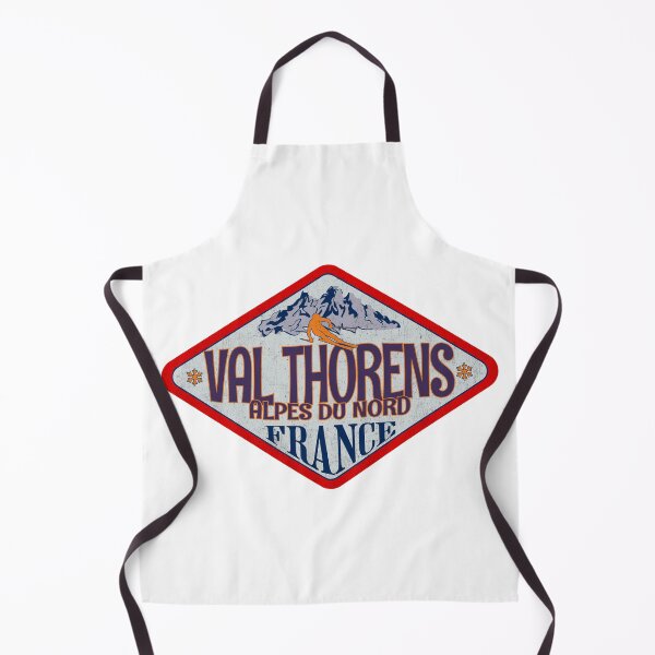 Item preview, Val Thorens, Alpes du Nord, France, Vintage skiing badge design designed and sold by Wanderful-roads.