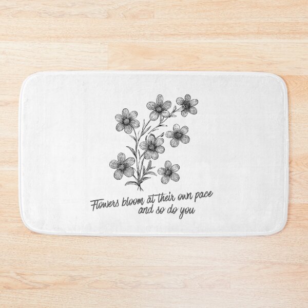 Item preview, Flowers Bloom at Their Own Pace designed and sold by diahsariw.