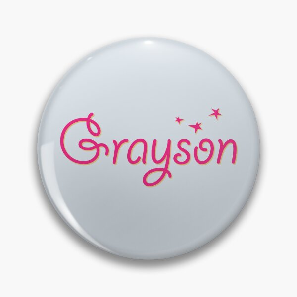 Item preview, My Name is Grayson designed and sold by CharlottePlaceArt.