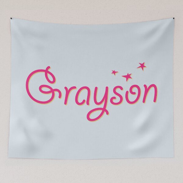 Item preview, My Name is Grayson designed and sold by CharlottePlaceArt.