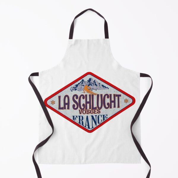 Item preview, La Schlucht, Vosges, France, Vintage skiing badge design designed and sold by Wanderful-roads.